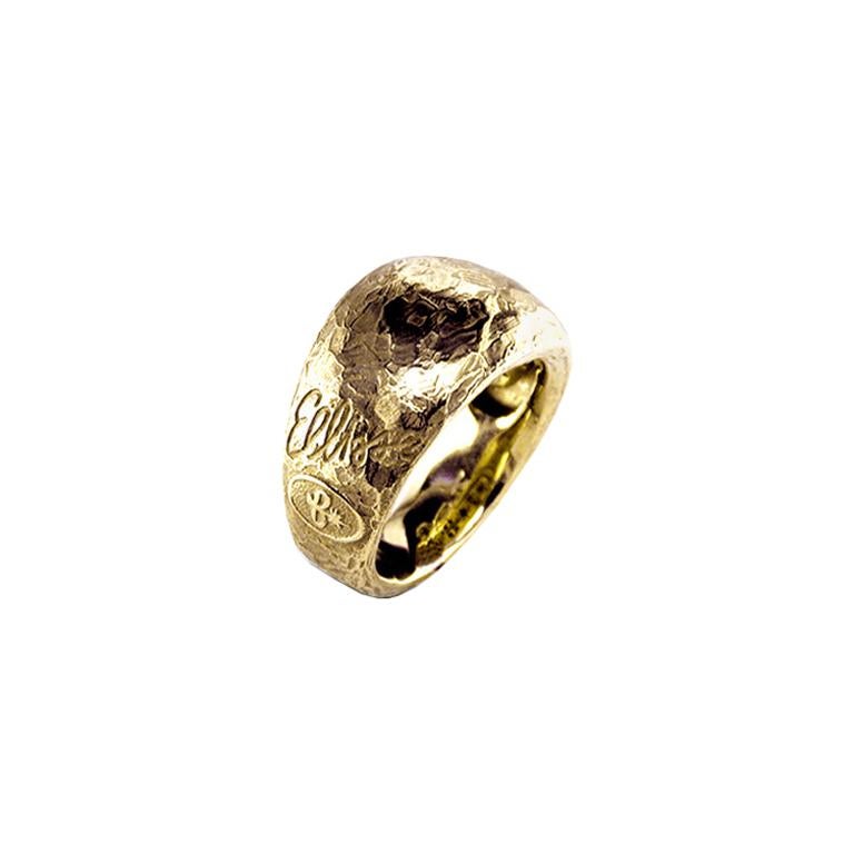 For Sale:  Ellisse Line. Ring in 18k Gold  2