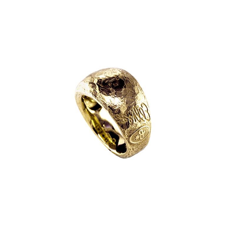 For Sale:  Ellisse Line. Ring in 18k Gold  3