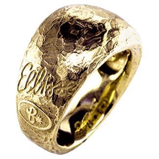 For Sale:  Ellisse Line. Ring in 18k Gold