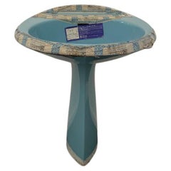 Ellisse Himmelblauer Waschbecken von Ideal Standard, 1970er Jahre