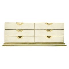 Ello Brass & Bronzed Mirrored Chest of Drawers by O. B. Solie