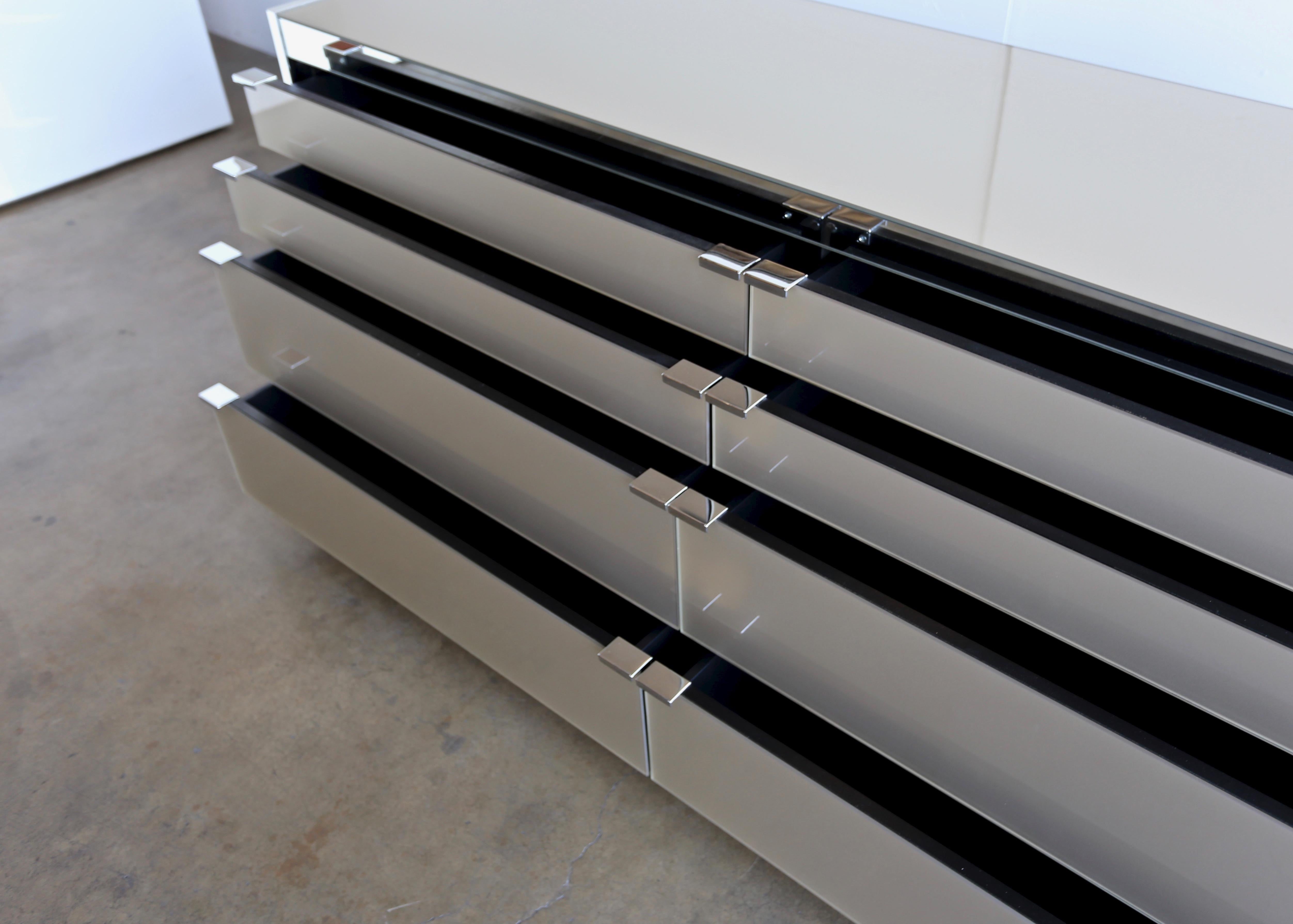 Glass Ello Dresser by O.B. Solie