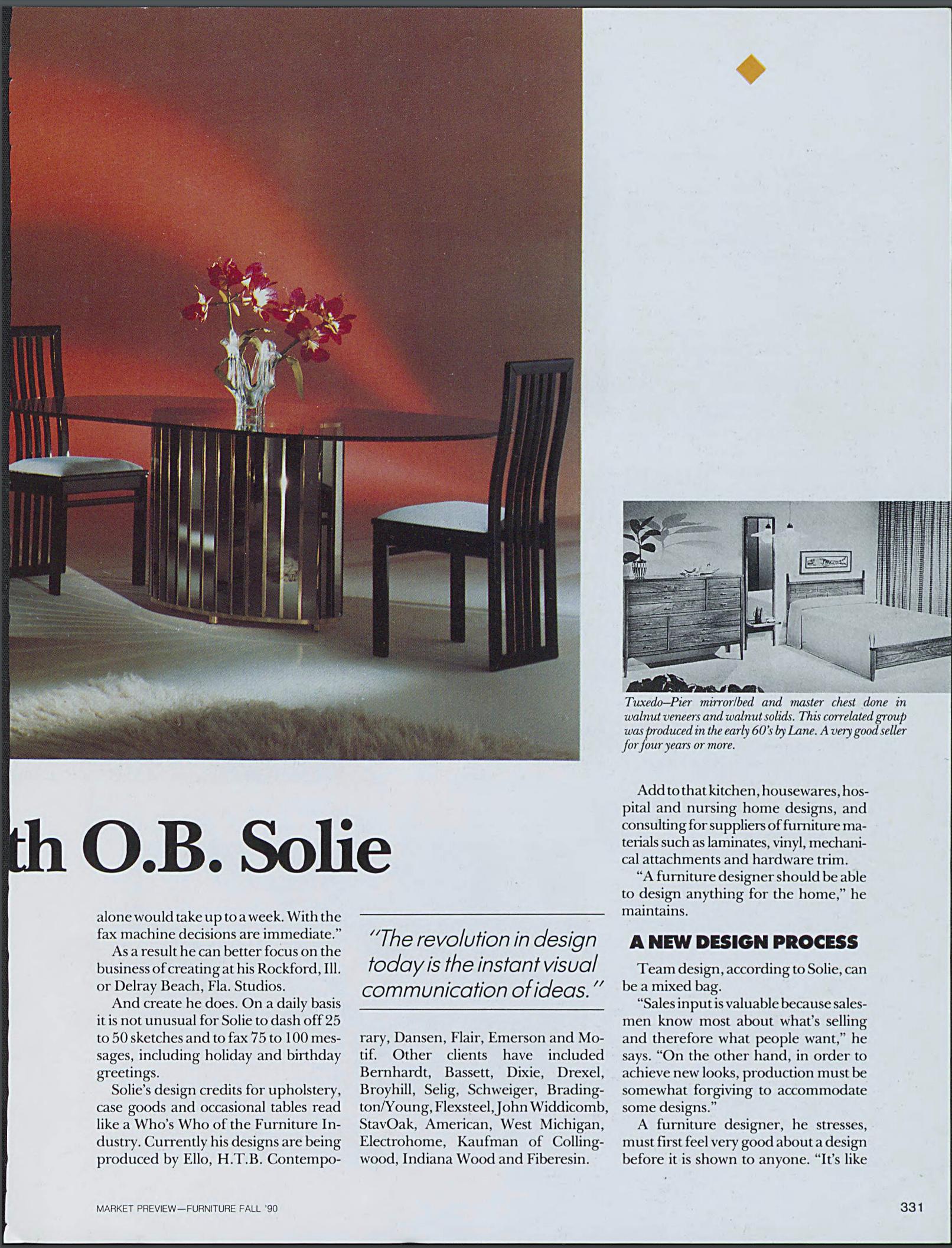 Ello Marble Dining Table by O. B. Solie 12