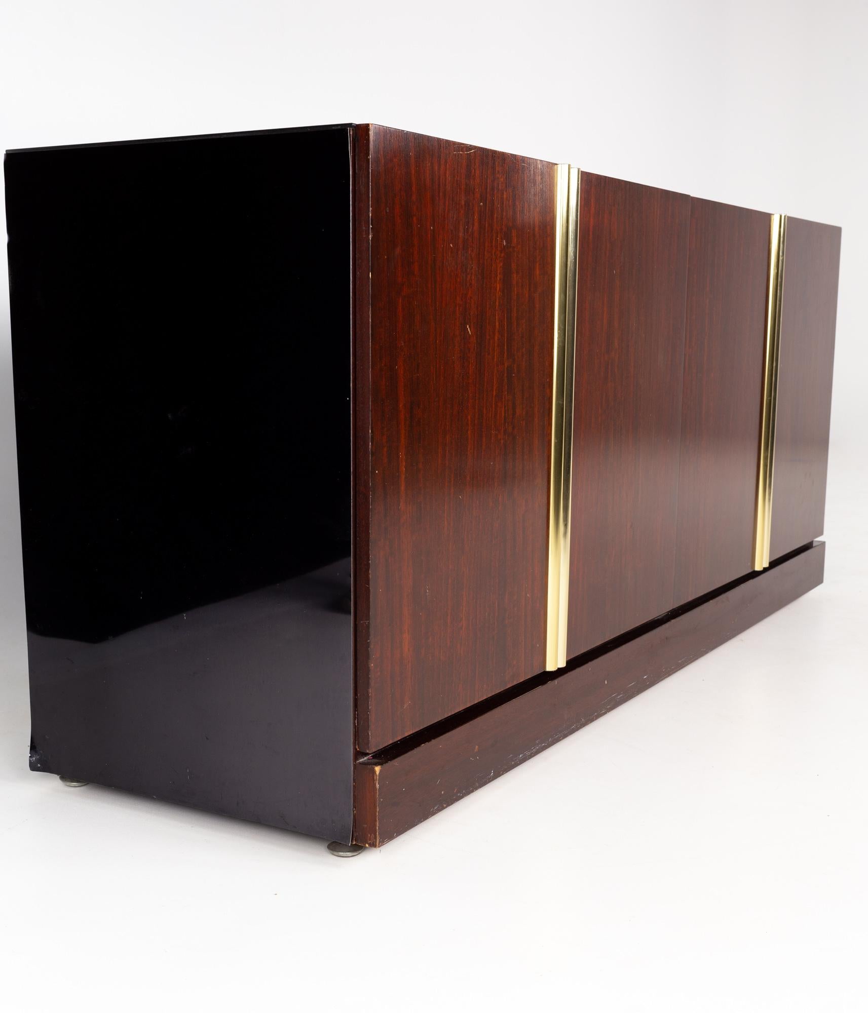 Credenza de palisandro Ello Mid Century Moderno de mediados de siglo en venta