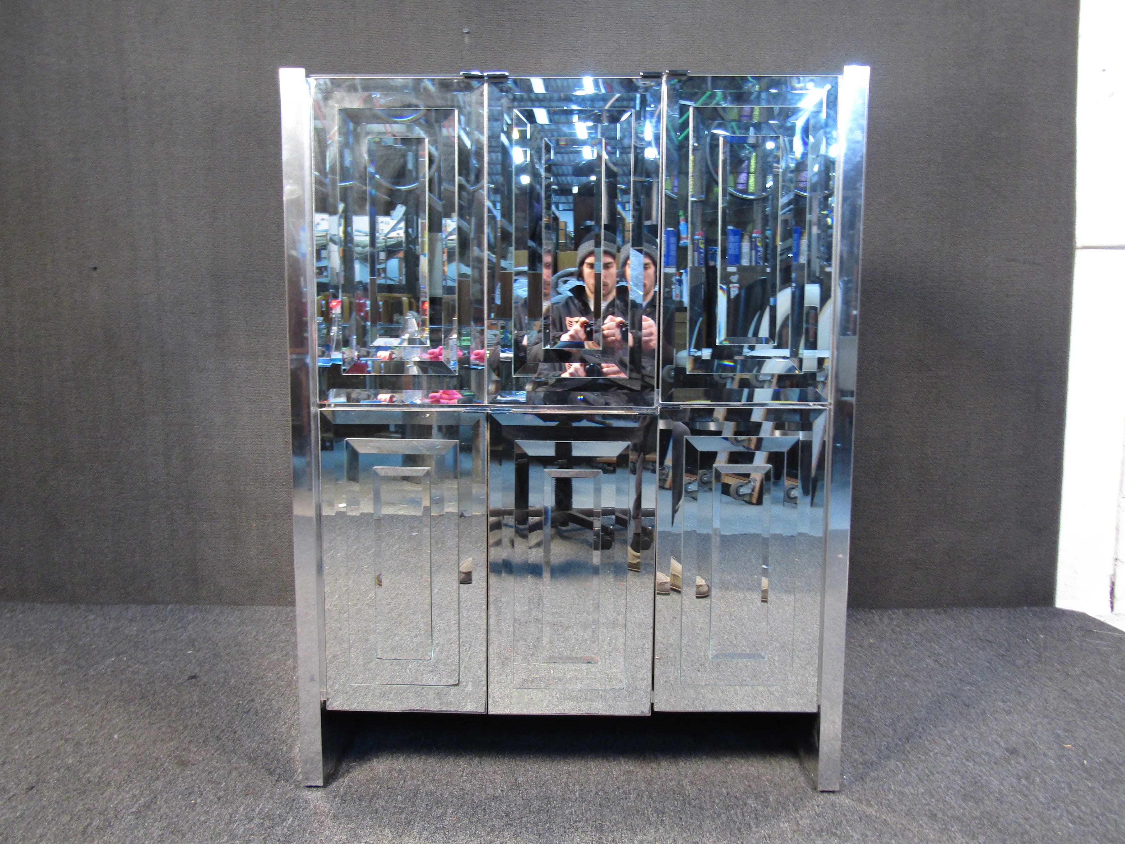 Ello Schlafzimmer-Set aus verspiegeltem Glas im Zustand „Gut“ im Angebot in Brooklyn, NY