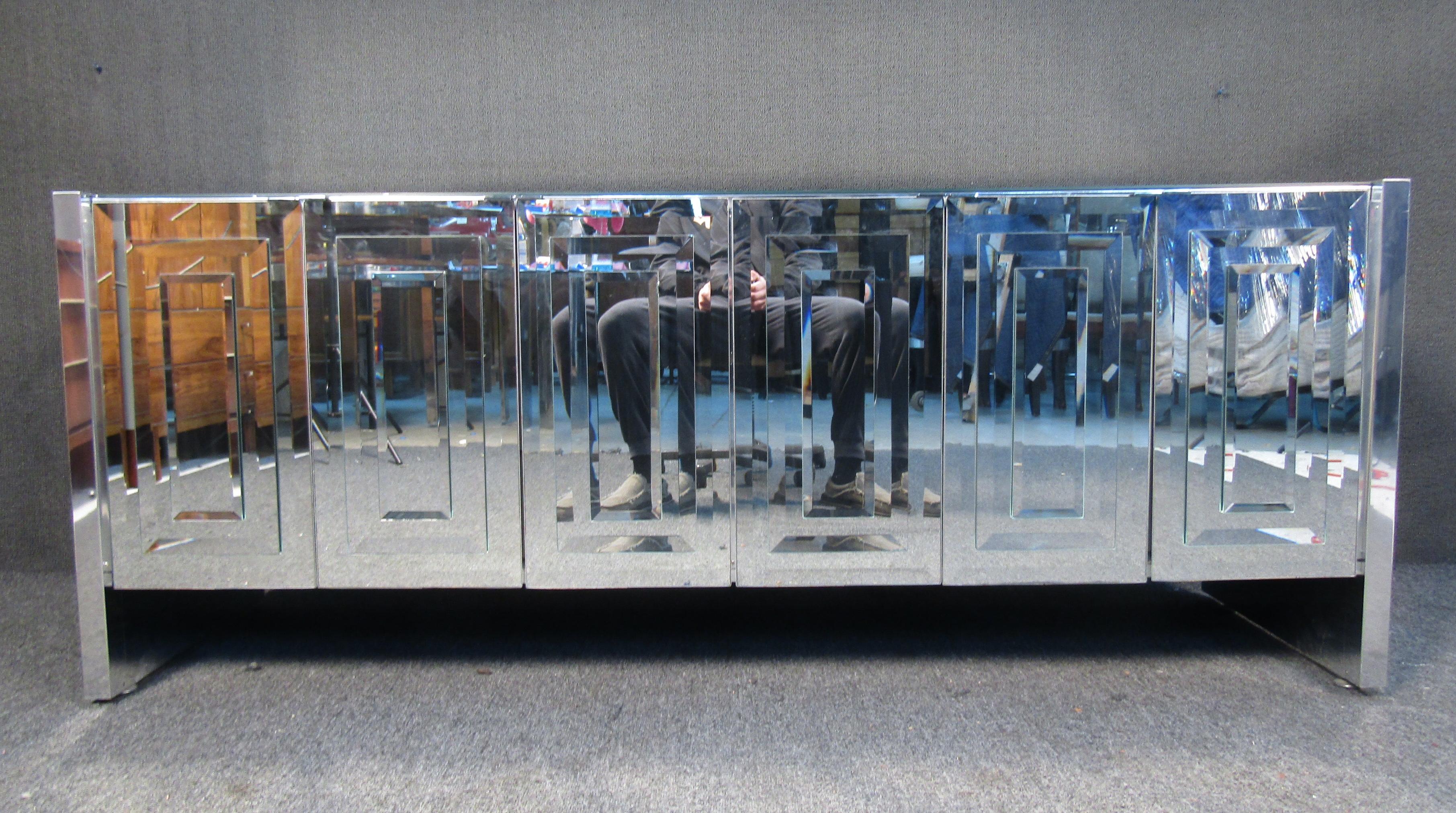 Late 20th Century Ello Mirrored Glass Bedroom Set