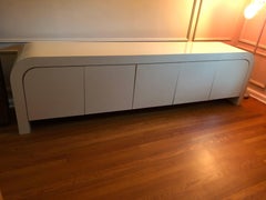 Ello Style Waterfall Credenza in off White