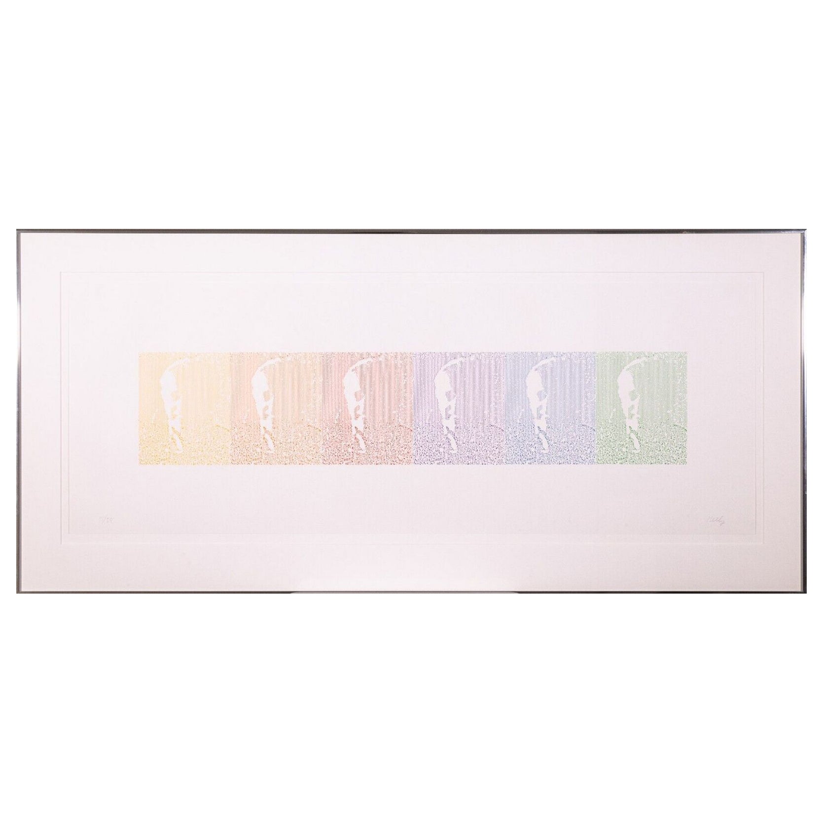 Ellsworth Kelly EK Spectrum III 17/50 Signierte Lithographie