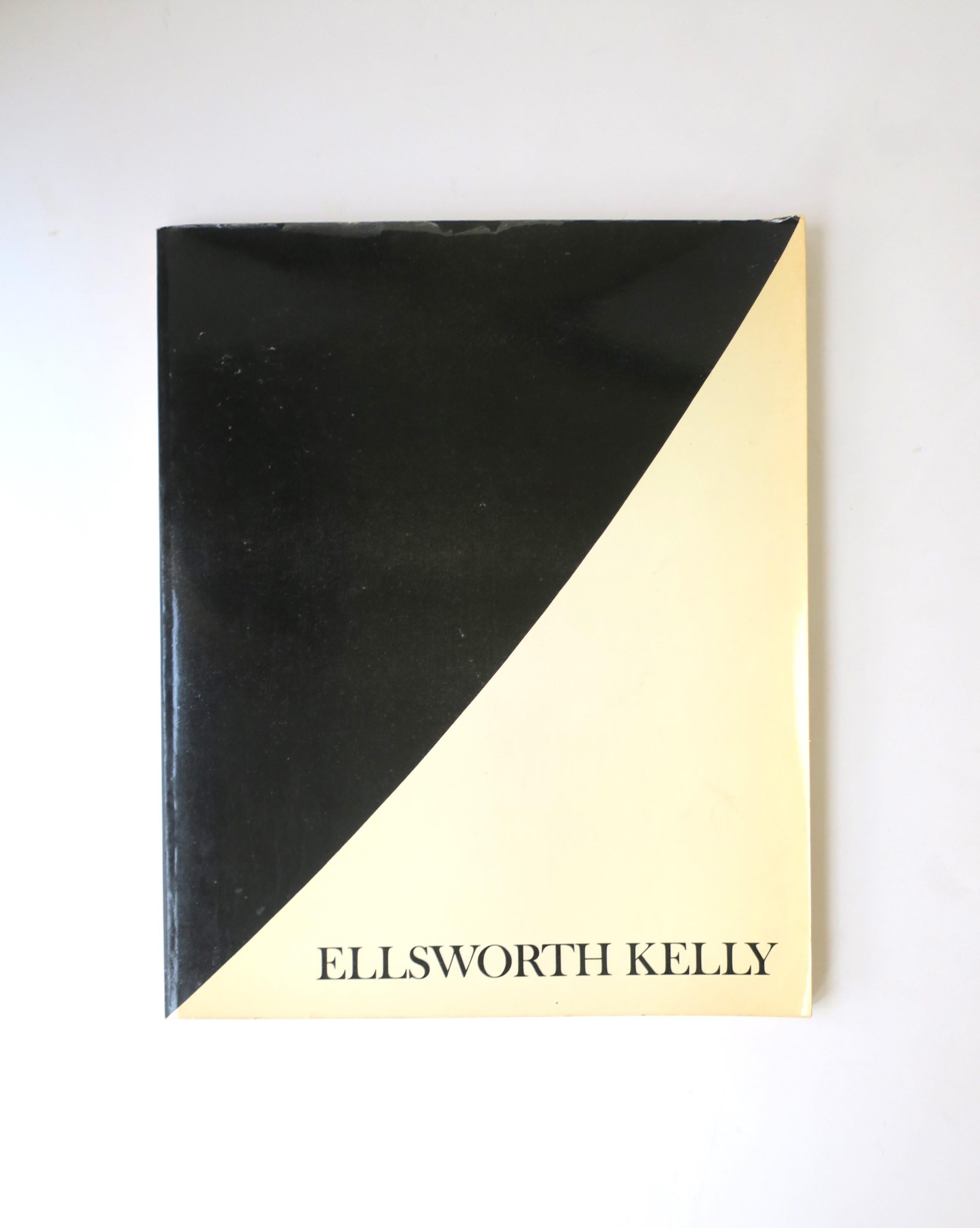 Minimalist Ellsworth Kelly Exhibition Catalog Book New York, 1973 For Sale