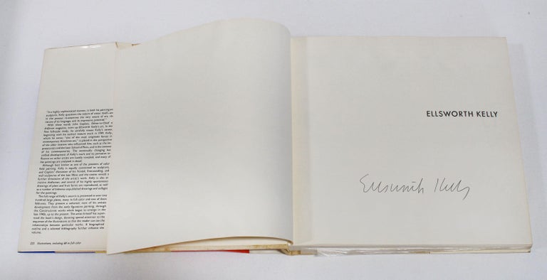 Ellsworth Kelly First Edition Art Book, Signed For Sale at 1stDibs ...