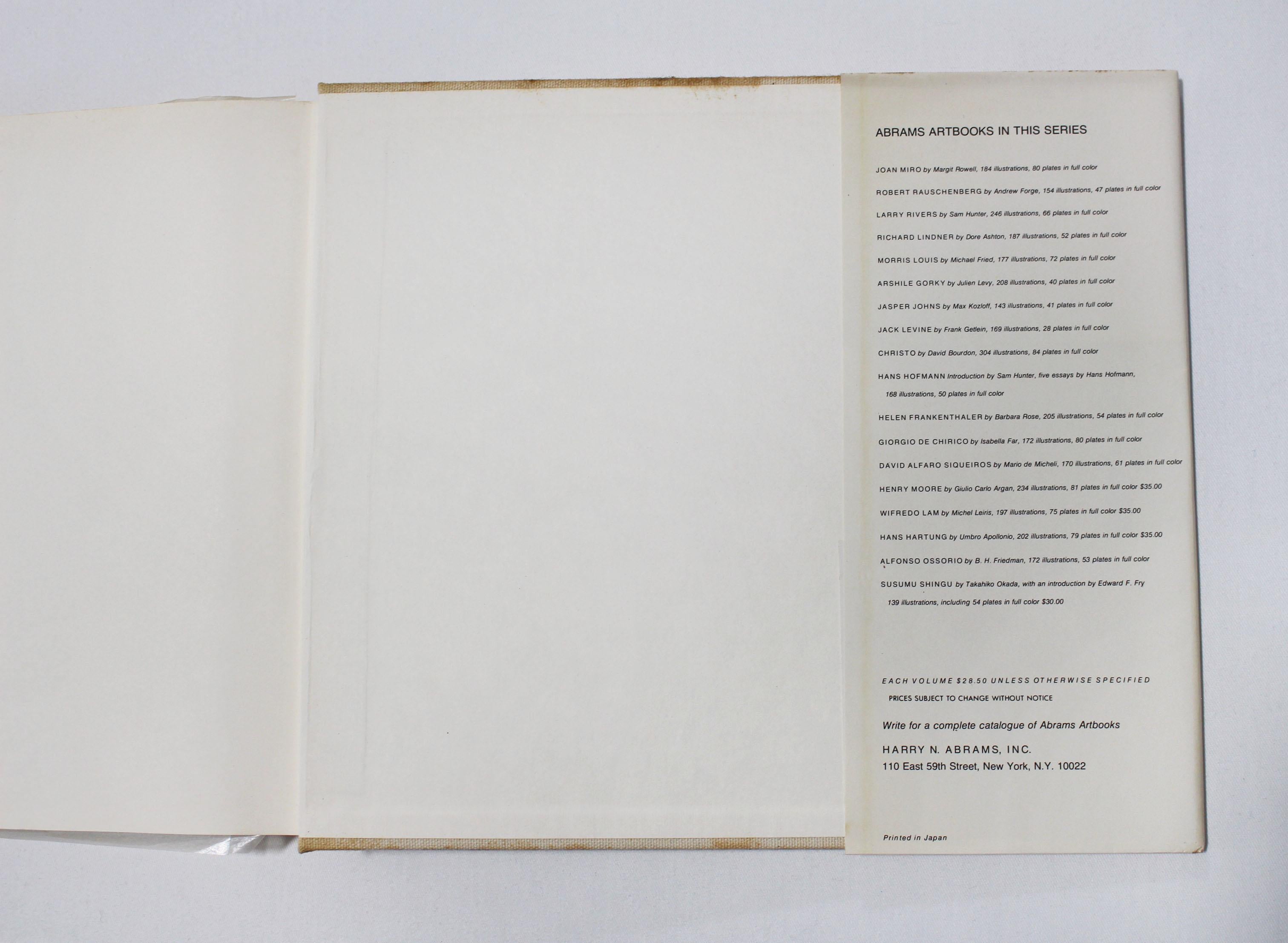 Paper Ellsworth Kelly First Edition Art Book, Signed For Sale