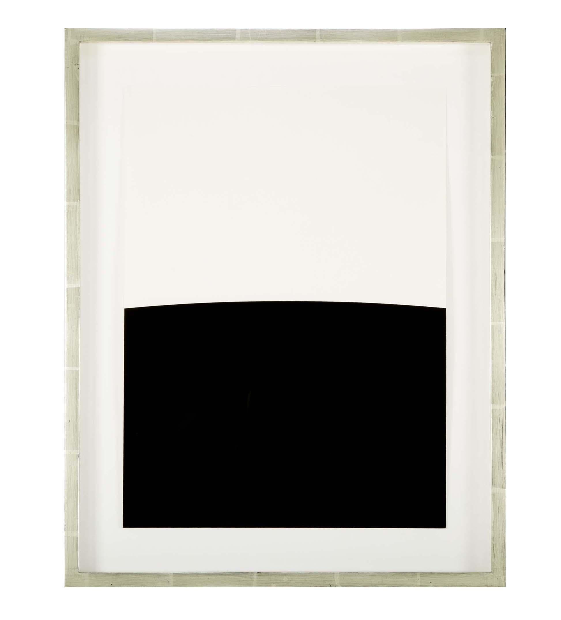 Ellsworth Kelly (American, 1923-2015) Mallarme Suite of 11 lithographs. These lithographs are pages from a book in which Kelly illustrated Stéphane Mallarme's poem 
