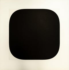 Ellsworth Kelly Litografía Black Variation 3 Edición limitada de 25 ejemplares