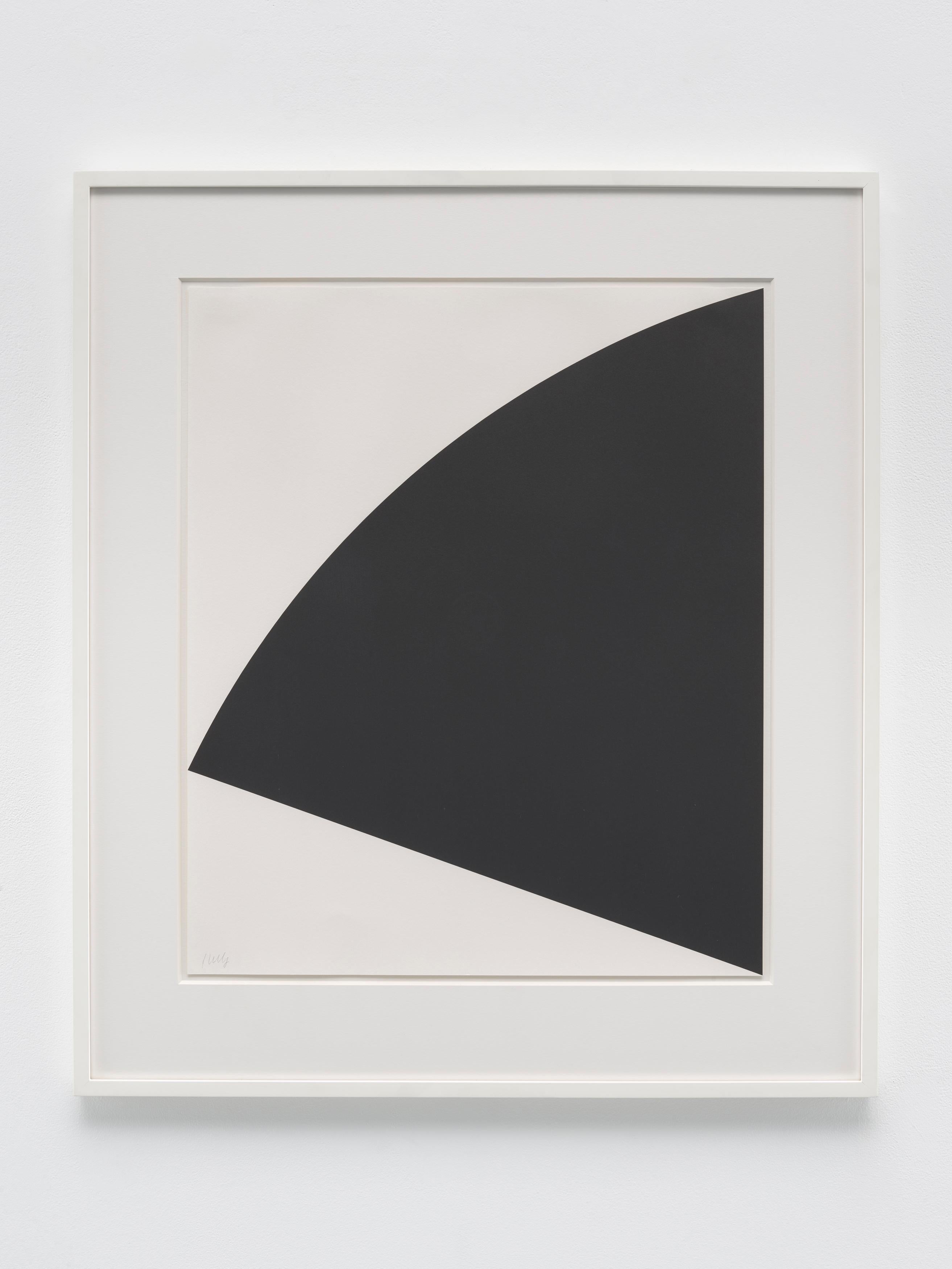Black Curve - Contemporary Print by Ellsworth Kelly