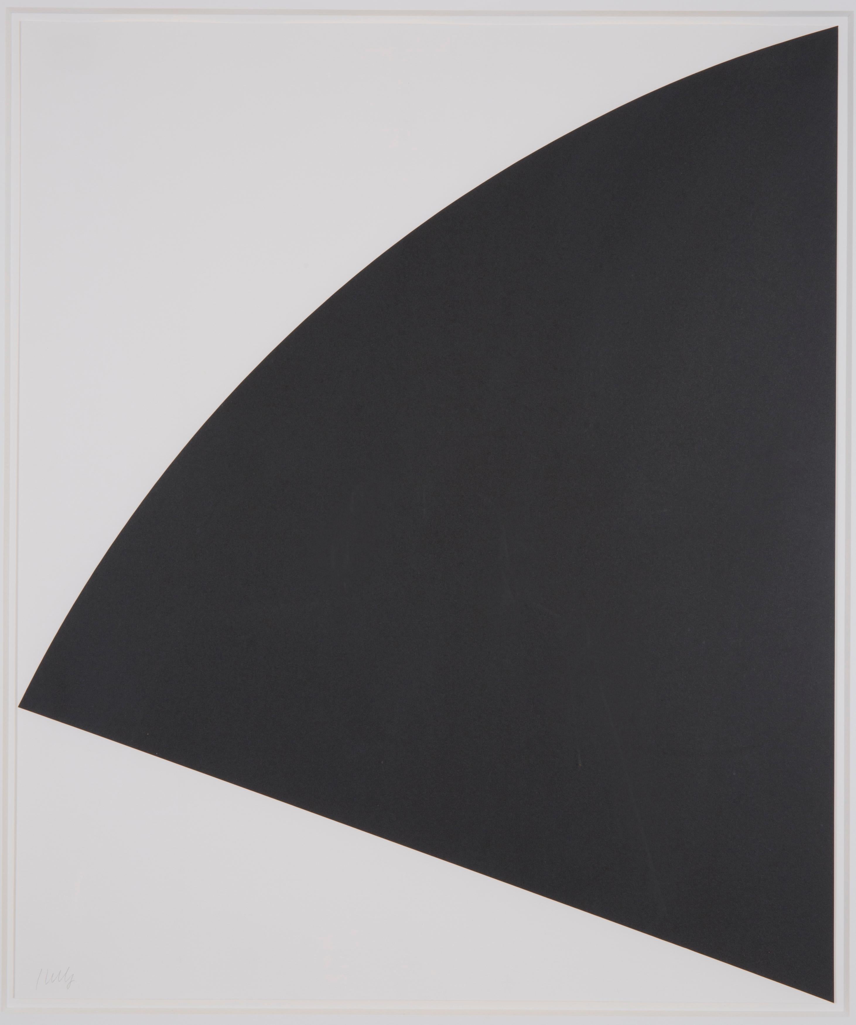 Black Curve - Print by Ellsworth Kelly