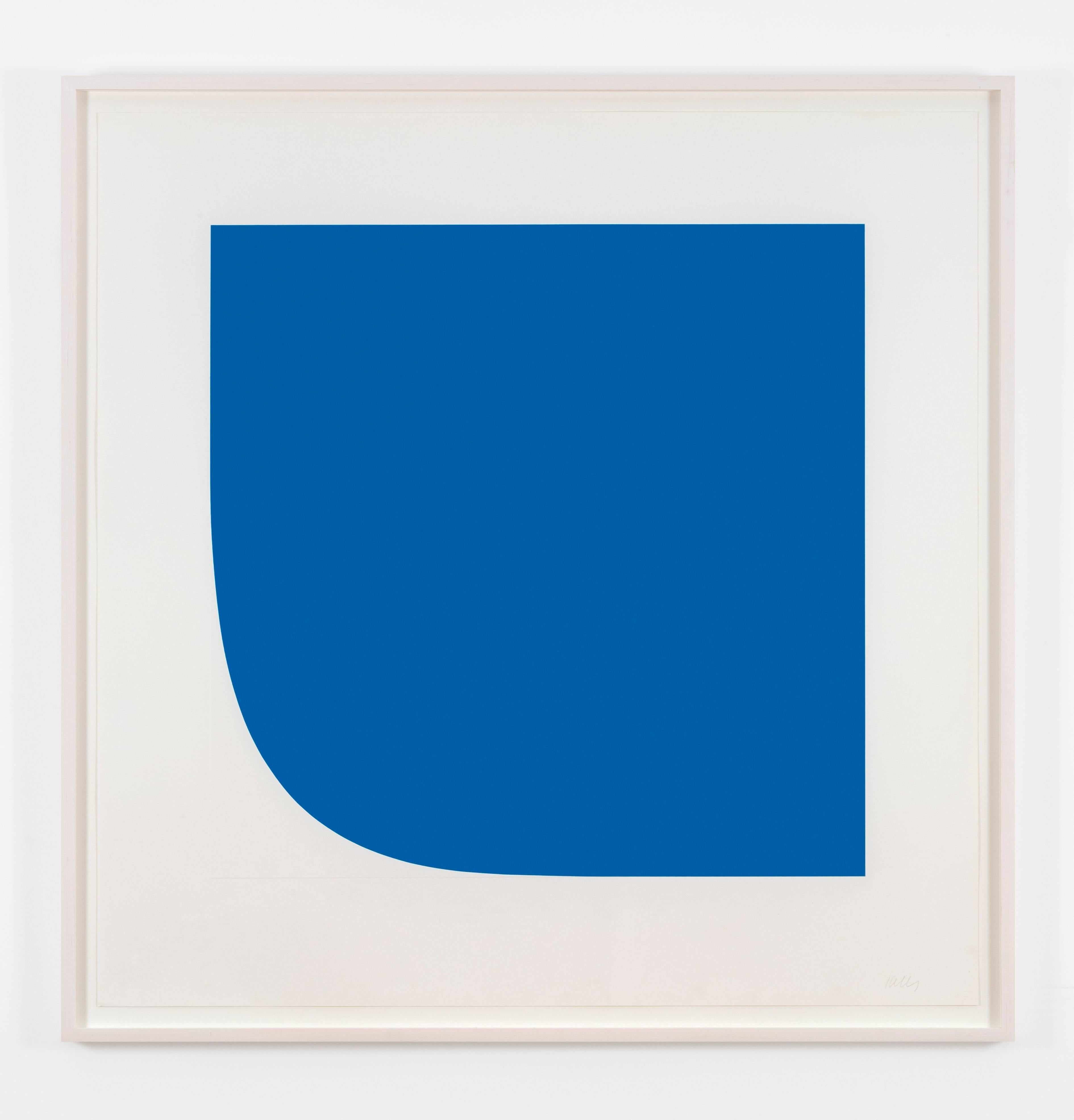 Blue I - Print by Ellsworth Kelly