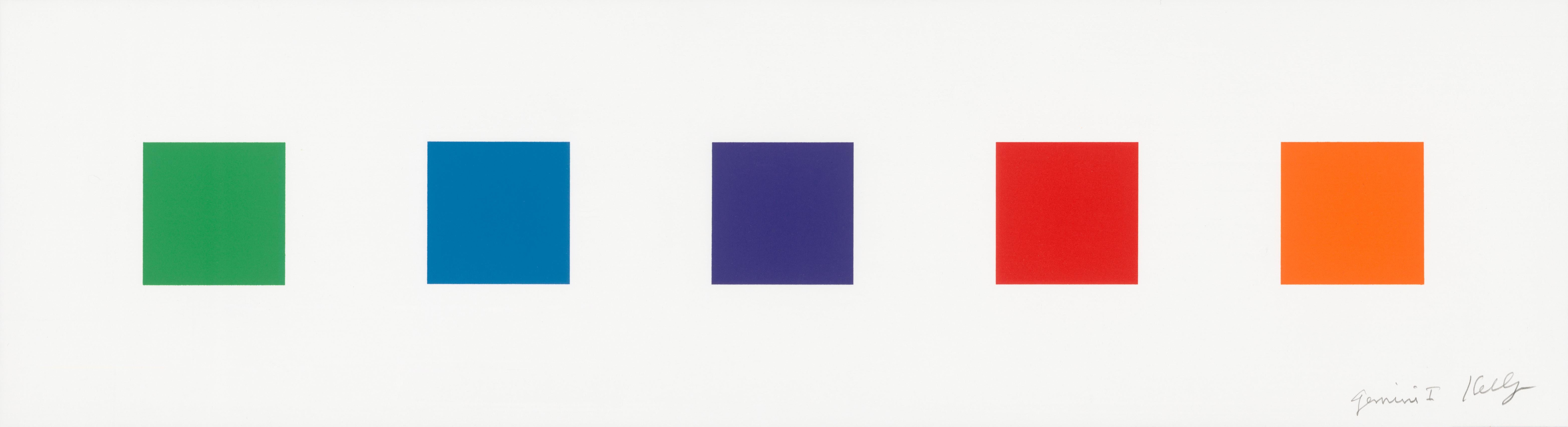 Color Squares 2 - Print by Ellsworth Kelly