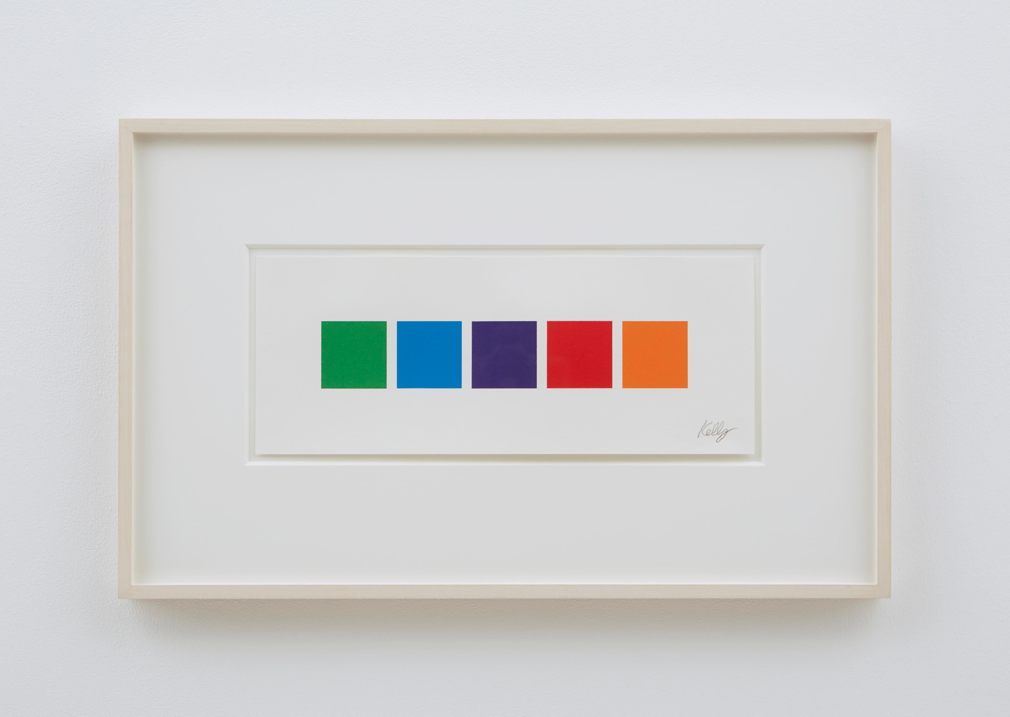 Five color lithograph
Edition of 60
Signed and numbered in graphite (lower right recto)
Frame: 12 3/4 x 20 1/2 inches; 32 x 52 cm

Available from Matthew Marks Gallery, New York and Los Angeles