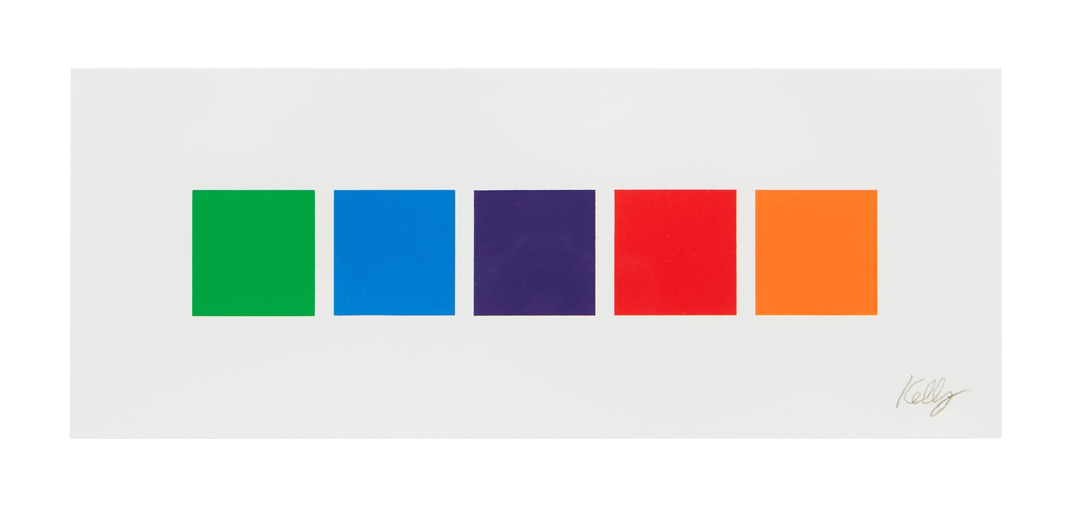 Color Squares 3 - Print by Ellsworth Kelly