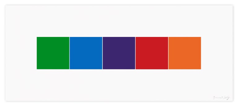 <i>Color Squares 4</i>, 2012, by Ellsworth Kelly, offered by Berggruen Gallery