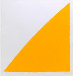 Colored Paper Image XIV (Yellow Curve)