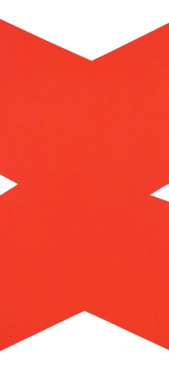 Ellsworth Kelly, Red Form, from Derriere le Miroir, 1958