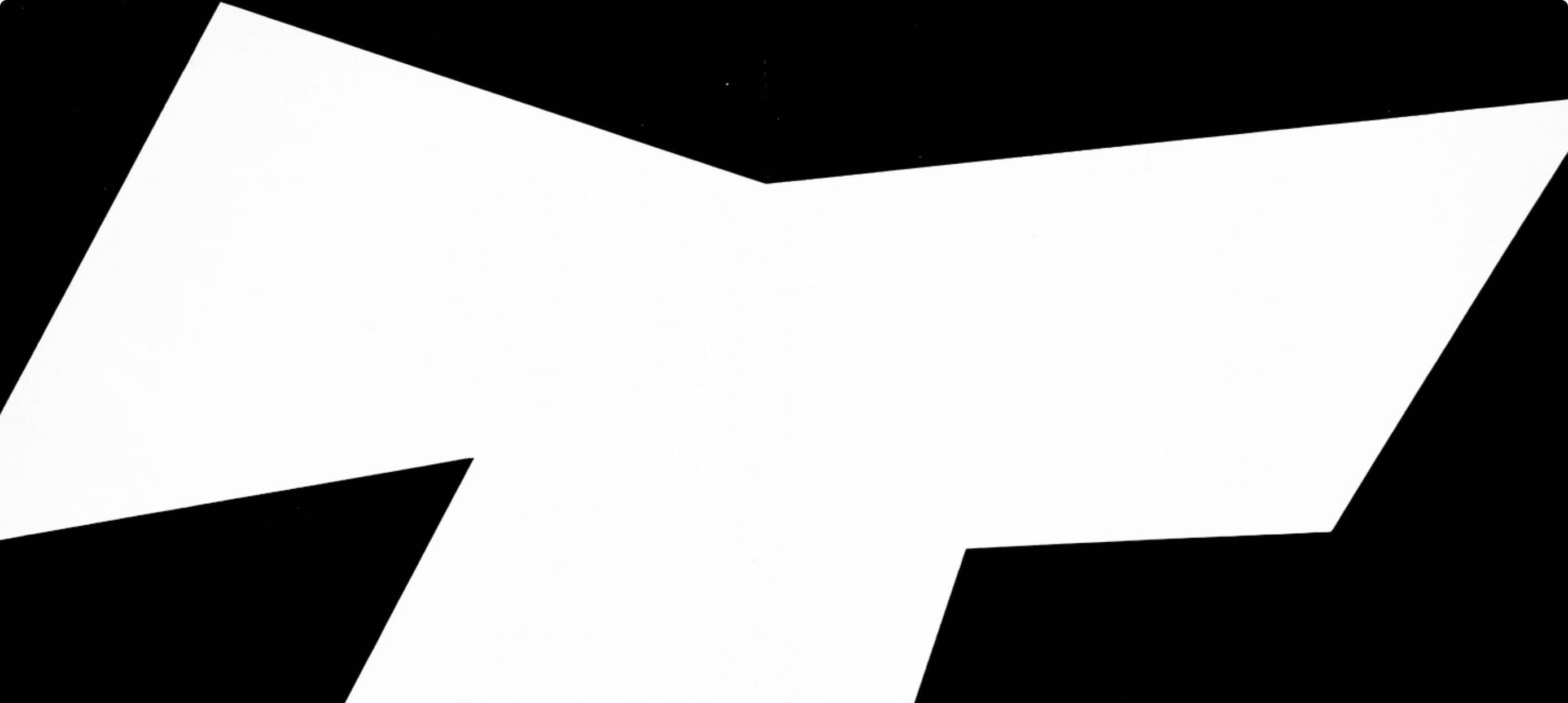 Composition (Axsom Ia), Derrière le miroir - Print by Ellsworth Kelly