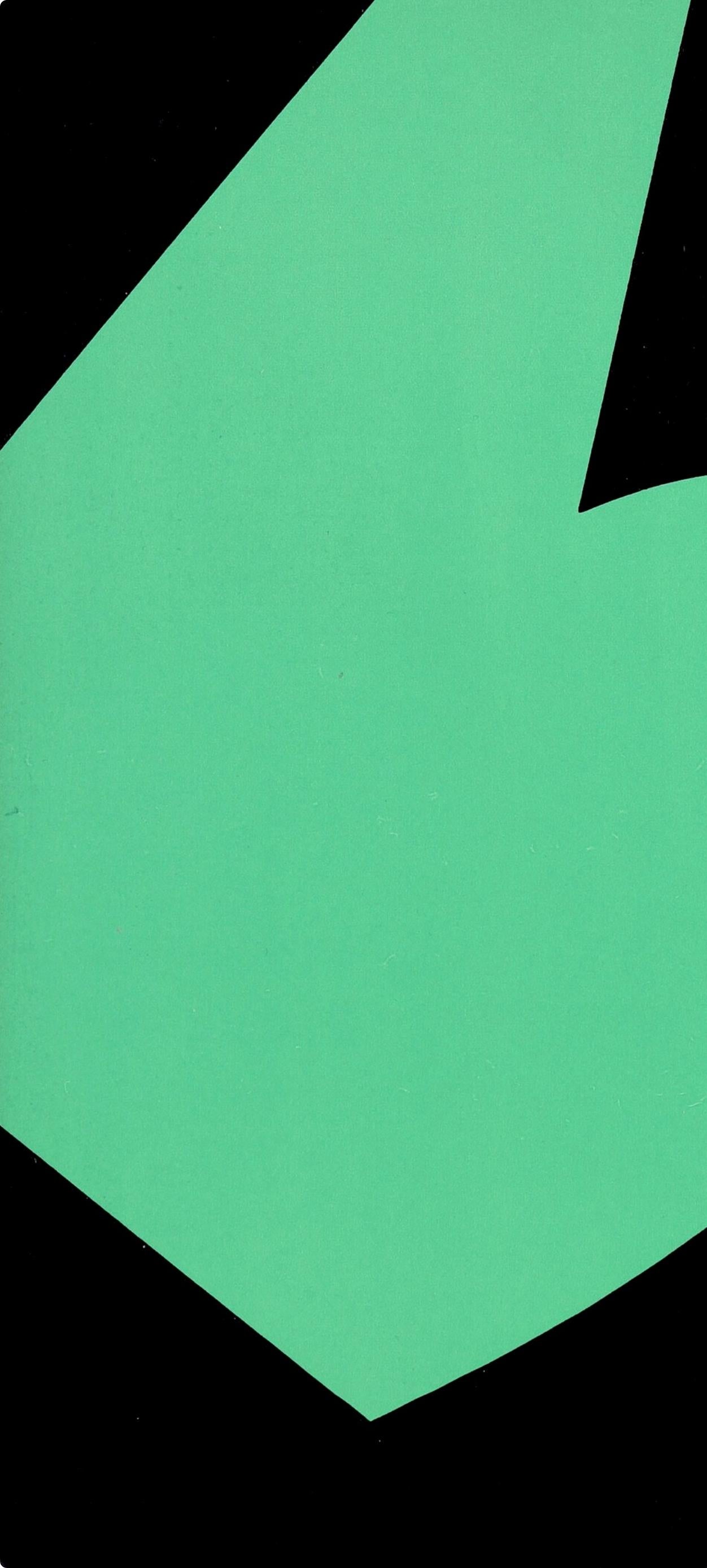 Composition (Axsom Ia), Derrière le miroir - Black Landscape Print by Ellsworth Kelly