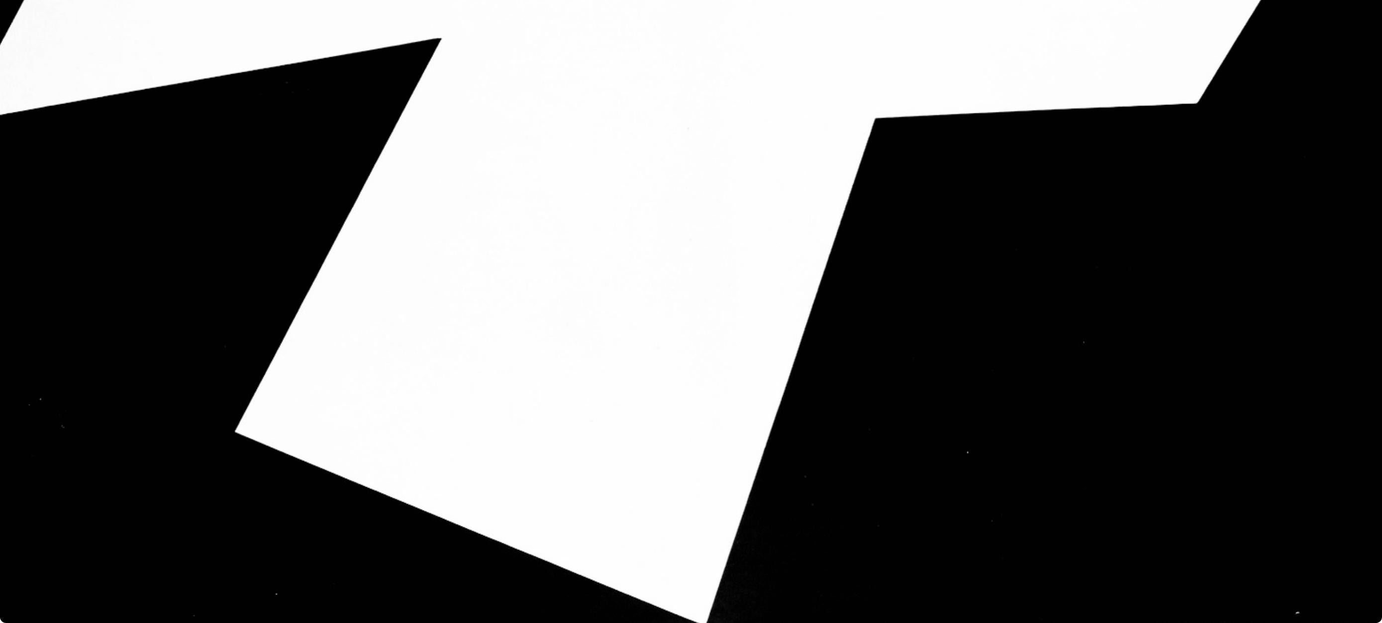 Composition (Axsom Ia), Derrière le miroir - Black Landscape Print by Ellsworth Kelly
