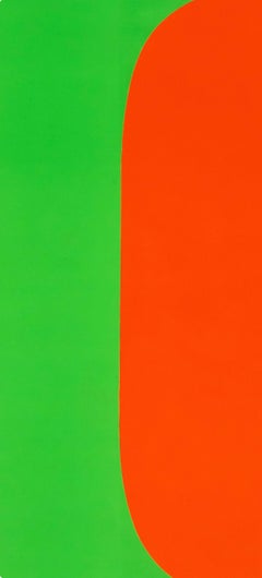 Ellsworth Kelly, Red, Green, from Derriere le Miroir, 1964