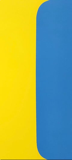 Ellsworth Kelly, Yellow, Blue, from Derriere le Miroir, 1964