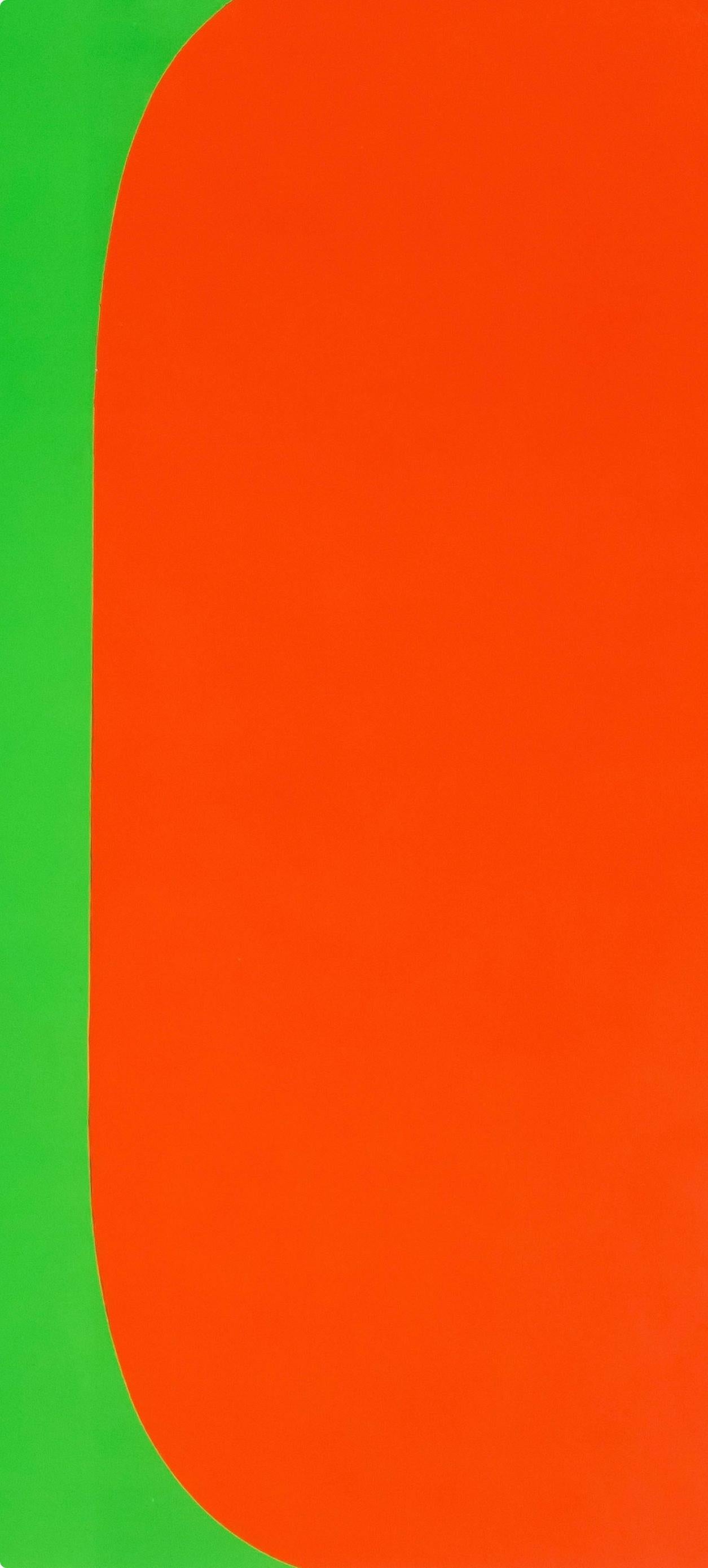 Composition (Axsom Ib), Derrière le miroir - Hard-Edge Print by Ellsworth Kelly