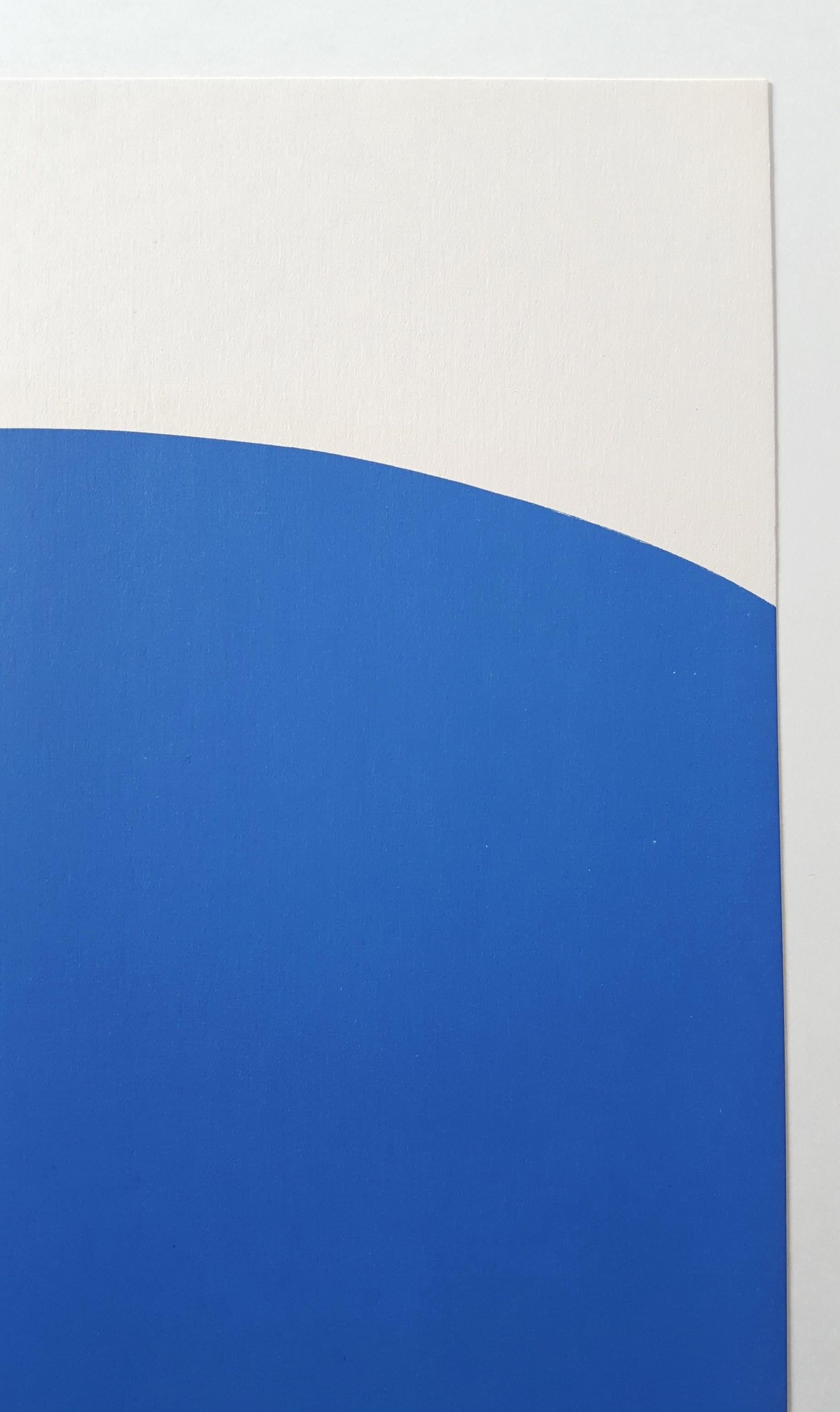 Derrière Le Miroir No. 110 (front cover) - Minimalist Print by Ellsworth Kelly