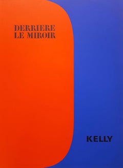 Derrière le Miroir No. 149 (front cover) /// Abstract Geometric Ellsworth Kelly