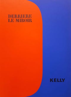 Derrière le Miroir No. 149 (front cover) /// Abstract Geometric Ellsworth Kelly