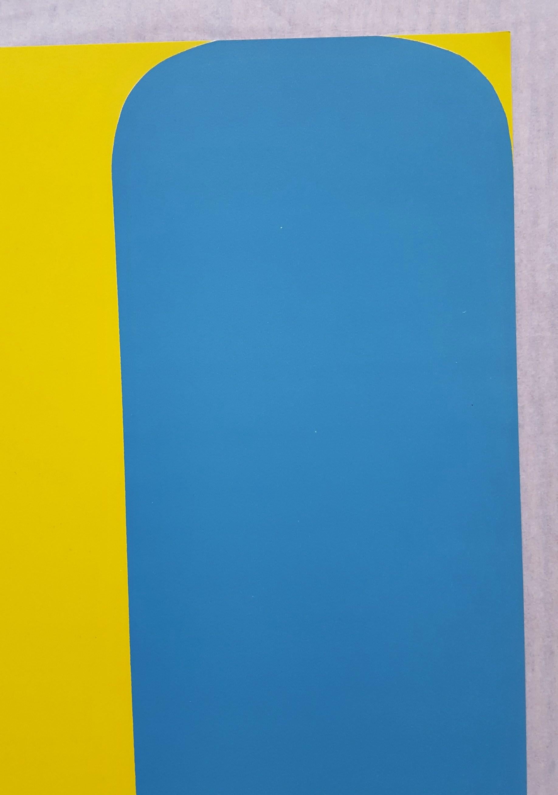 Derrière Le Miroir Nr. 149 (Seite 8, 9) /// Abstrakt Geometrisch Ellsworth Kelly im Angebot 3