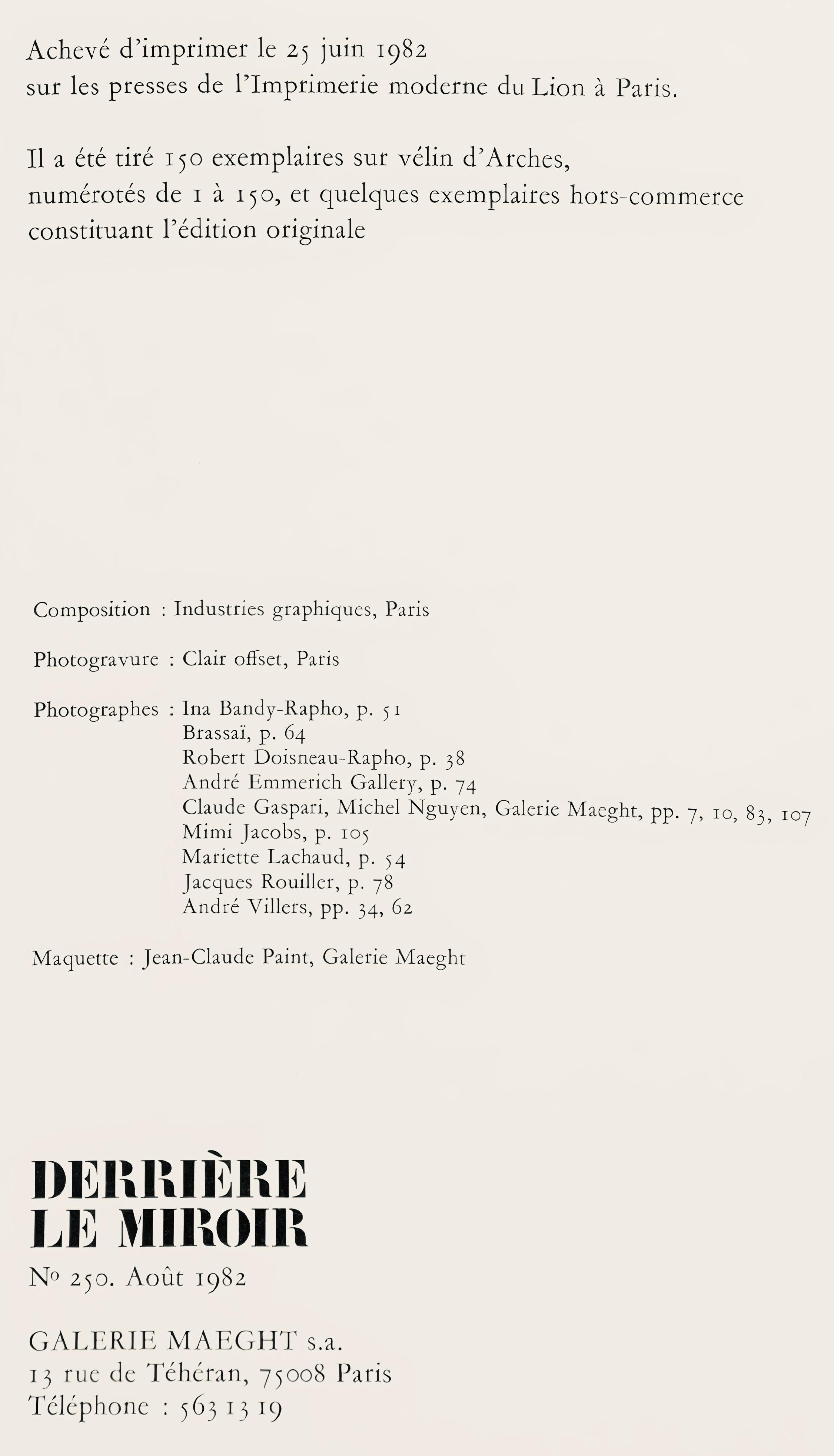 Ellsworth Kelly, Lotus, from Derriere le Miroir, 1982 For Sale 6