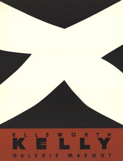 After Ellsworth Kelly-Noir Et Rouge/Negro y Rojo