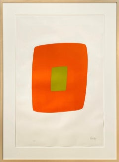 Ellsworth Kelly - Ellsworth Kelly, Orange with Green (Orange avec vert), 1964 Ellsworth Kelly, Orange with Green (Orange avec vert), 1964
