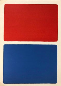 Ellsworth Kelly – Original-Lithografie für den Katalog der Redfern Gallery, 1966