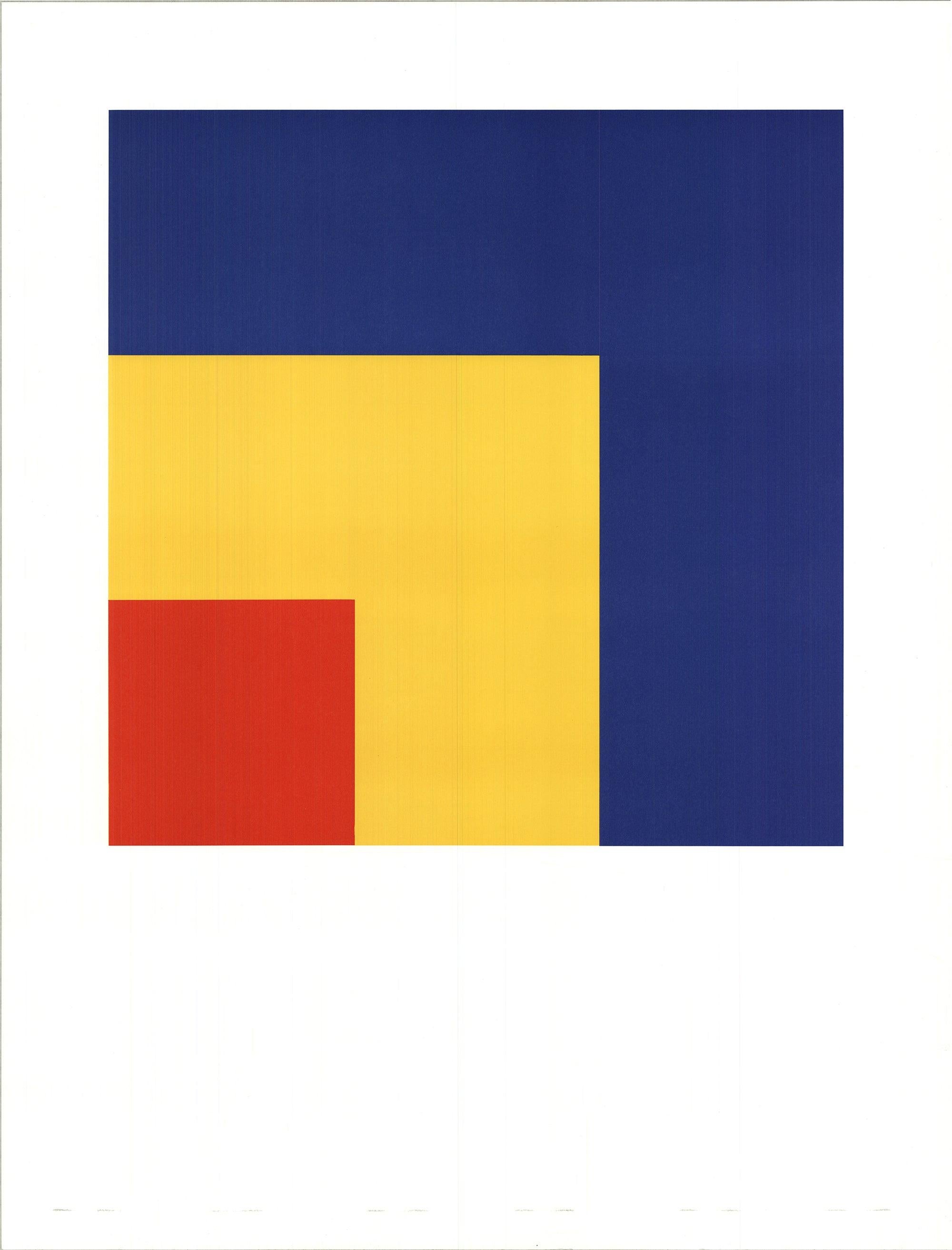 Ellsworth Kelly Abstract Print - 'Red, Yellow, Blue' 2005-