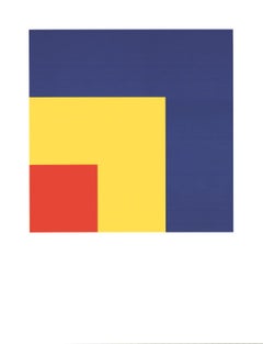 Ellsworth Kelly-Red, Yellow, Blue-33.5" x 25.5"-Poster-Minimalism-Blue, Yellow