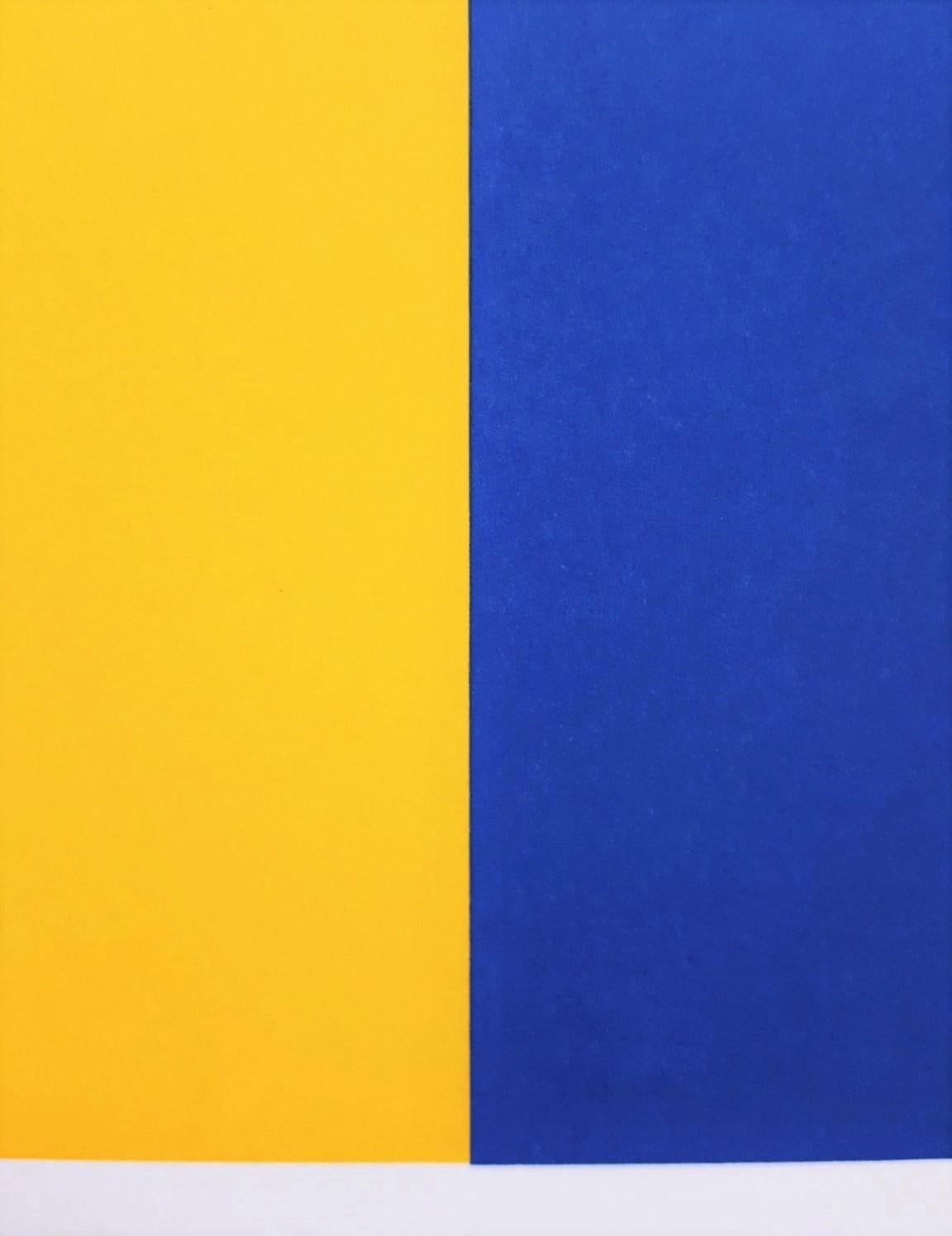 Fondation Maeght (rouge, jaune, bleu) /// Abstract Geometric Ellsworth Kelly  en vente 4