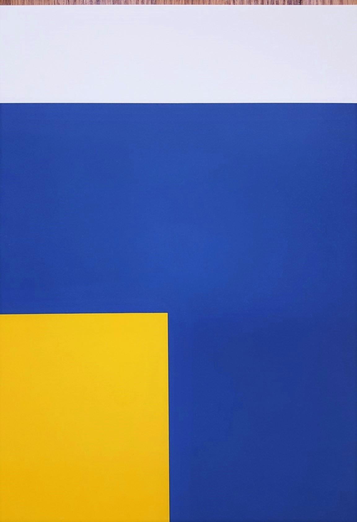 Fondation Maeght (rouge, jaune, bleu) /// Abstract Geometric Ellsworth Kelly  en vente 6