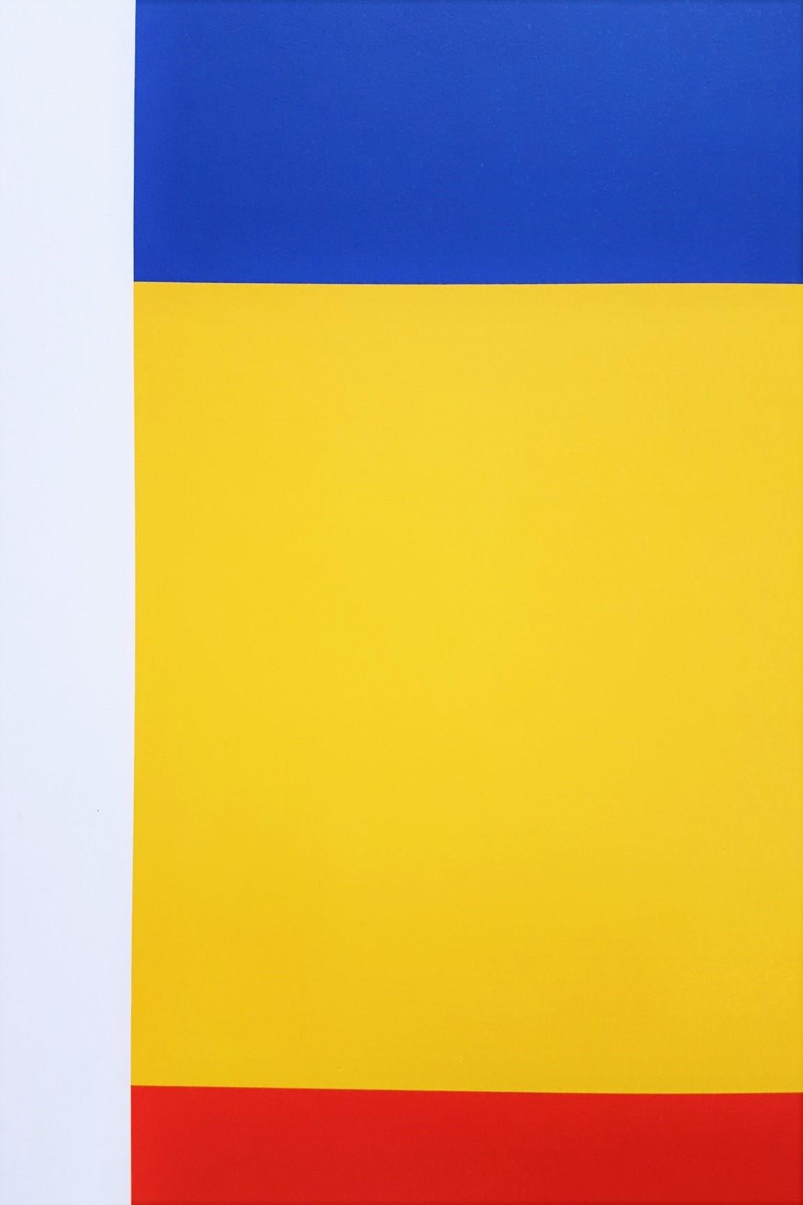 Fondation Maeght (Red, Yellow, Blue) /// Abstract Geometric Ellsworth Kelly  4