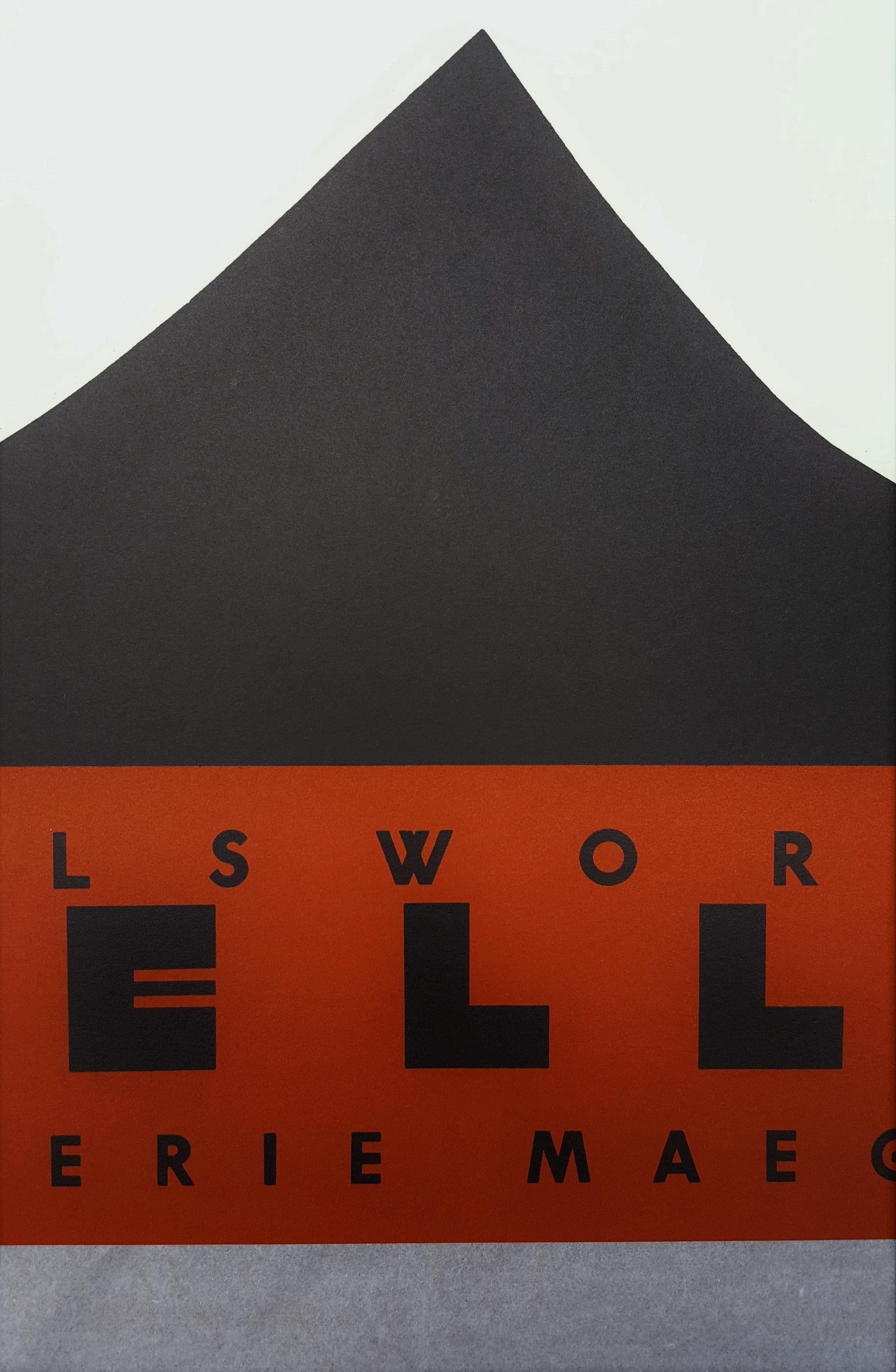 Galerie Maeght /// Abstract Geometric Ellsworth Kelly Minimalism Modern Paris For Sale 5