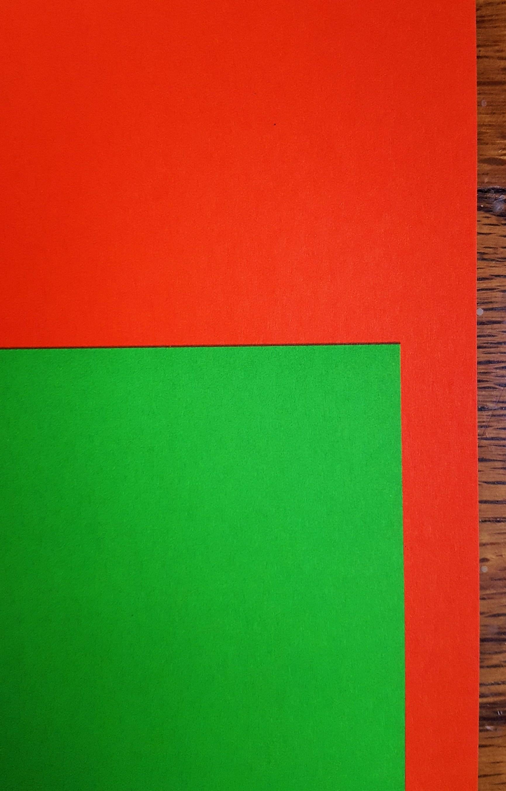 Galerie Maeght /// Abstrait Géométrique Minimaliste Ellsworth Kelly Colorfield Art en vente 8