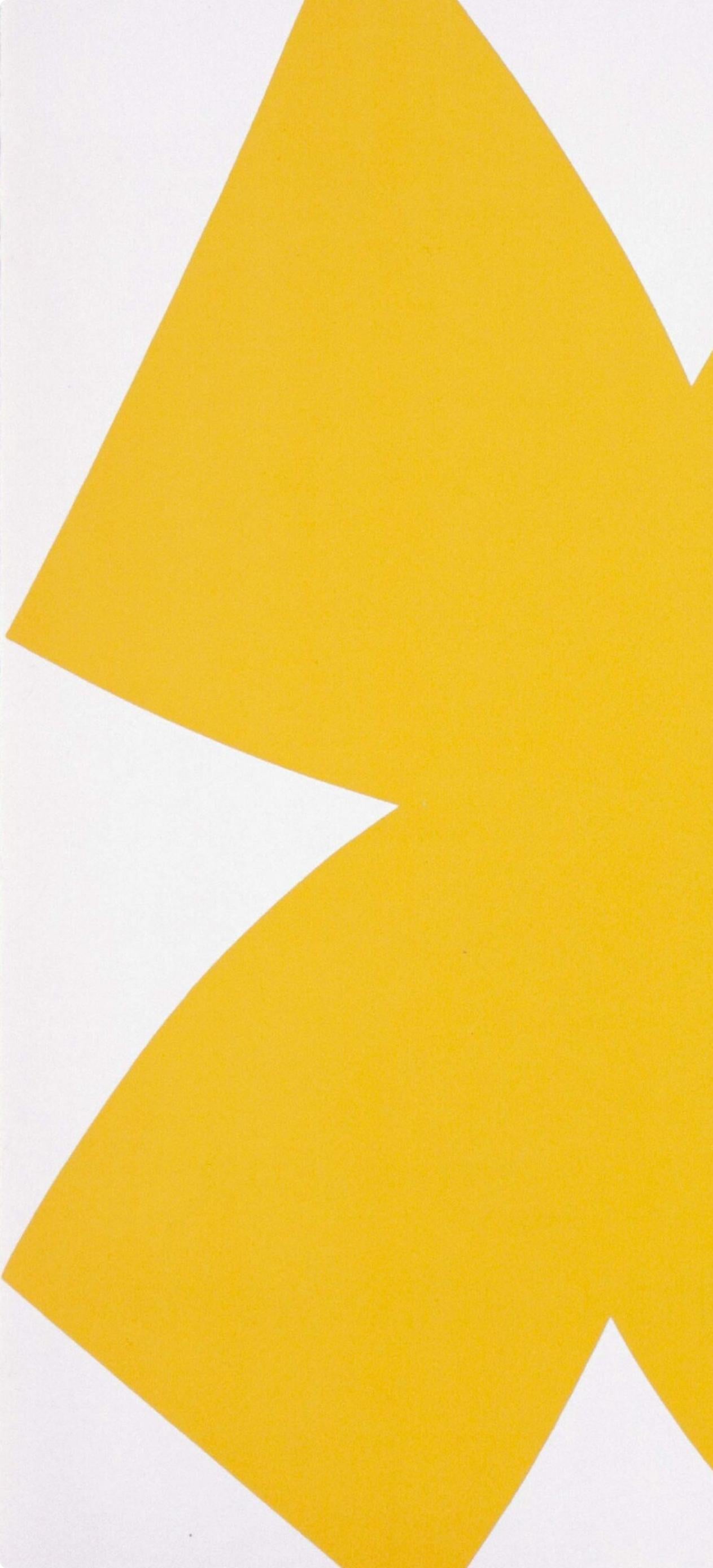 Kelly, Composition (Axsom I-a, page 176), Derrière le miroir (after) - Abstract Expressionist Print by Ellsworth Kelly