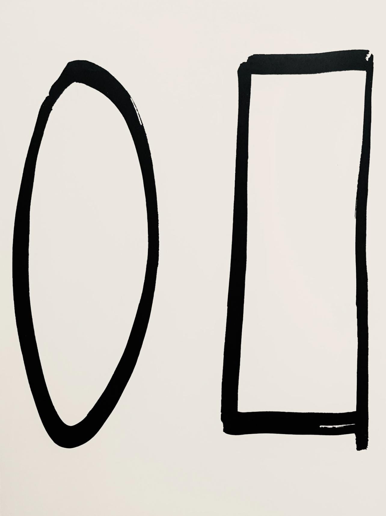 Kelly, Composition (Axsom No. I-b, p. 178), Derrière le miroir (after) - Print by Ellsworth Kelly