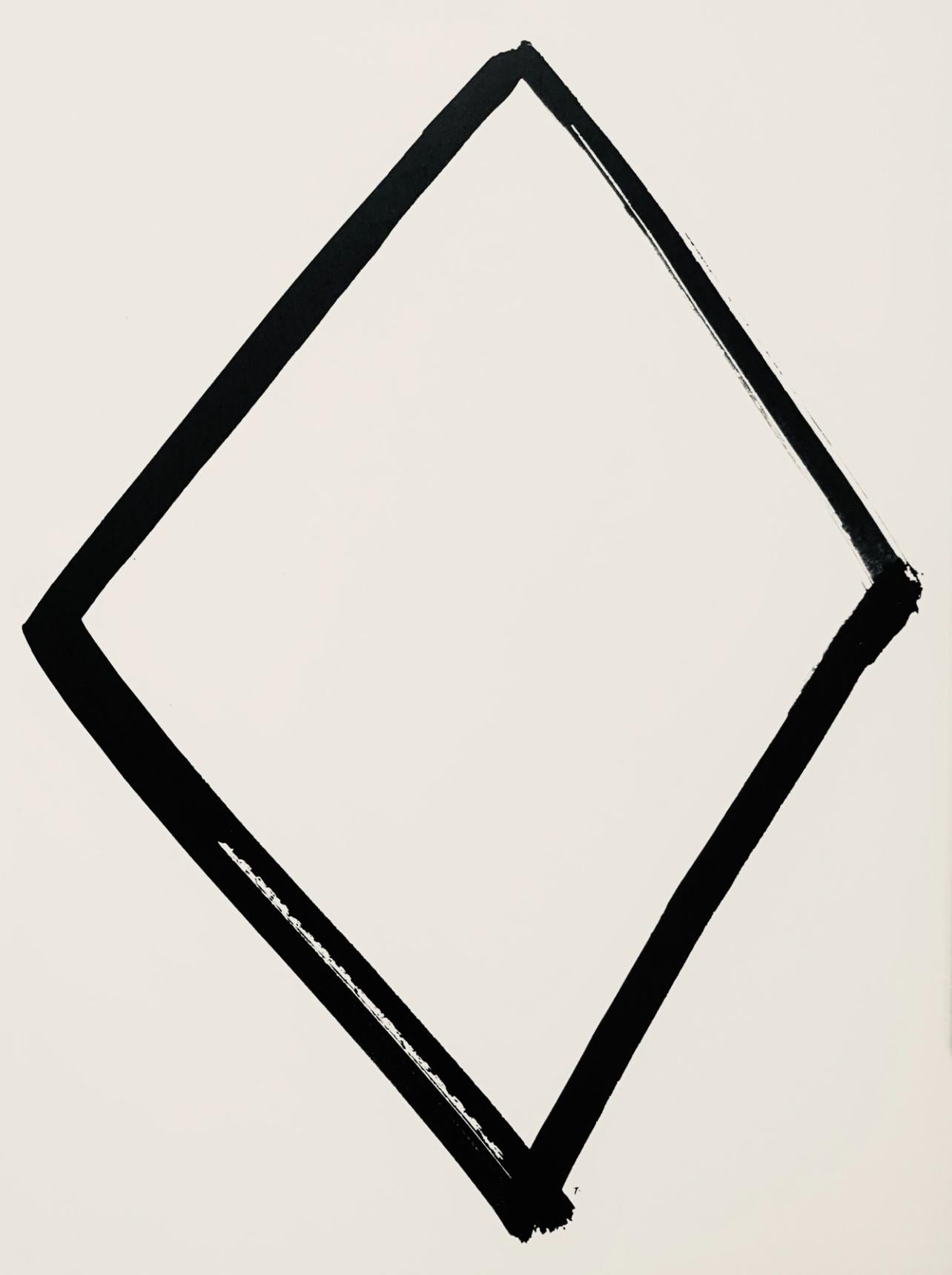 Kelly, Composition (Axsom No. I-b, p. 178), Derrière le miroir (after) - Abstract Expressionist Print by Ellsworth Kelly